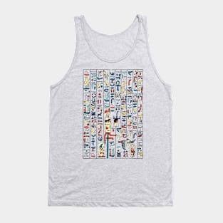 The Ancient Egyptian Language Tank Top